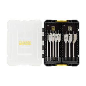 Stanley 8 Pcs Fatmax Wood Drill Bit Set, STA88556