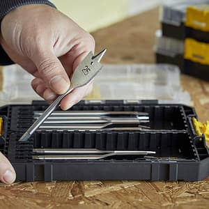 Stanley 8 Pcs Fatmax Wood Drill Bit Set, STA88556
