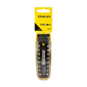 Stanley 17 Pcs Screwdriver Bit Set, STA62635