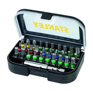 Stanley 31 Pcs Colour Coded Bit Set, STA60490
