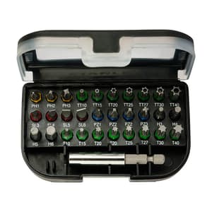 Stanley 31 Pcs Colour Coded Bit Set, STA60490