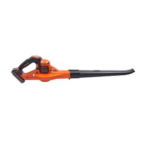 Black+Decker 18V Lithium-ion Cordless Power Boost Leaf Blower With 1x2.0 Ah Battery & Charger, GWC1820PCF-B1