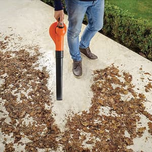 Black+Decker 18V Lithium-ion Cordless Power Boost Leaf Blower With 1x2.0 Ah Battery & Charger, GWC1820PCF-B1