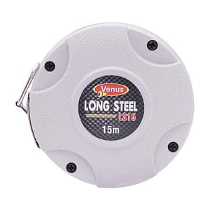 Venus 15Mtr x 13mm Long Steel Measuring Tape, LS15