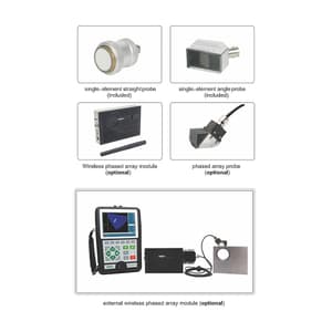Insize 0 - 10000 mm Digital Ultrasonic Flaw Detector (Advanced Type), UFD-P710