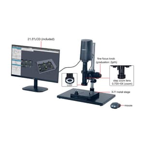 Insize Large Depth of Field 3D Measuring Microscope, 5324-K210