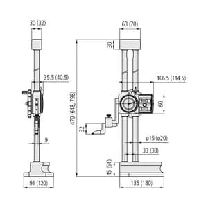 Mitutoyo 300 mm Dial Height Gauge (Digital Counter), 192-130