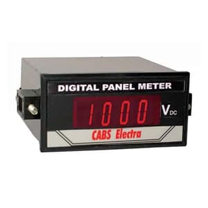 Cabs Electra 4-1/2 Digits / 96 x 96 mm Panel Flush Mounting AC Voltmeter (Single Phase), CE-0102V