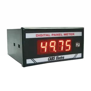 Cabs Electra 20 - 99.99Hz / 96 x 48 mm Panel Flush Mounting Frequency Meter, CE-500F 99.99Hz