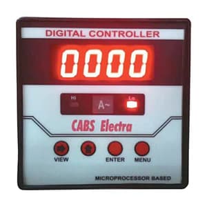 Cabs Electra 3-1/2 Digits / 96 x 96 mm Two Set Point Digital Ammeter Controller, CE-0102AC 2SP