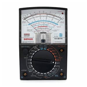 Sanwa 0.1 - 1000V Analog Multimeter, YX361TR