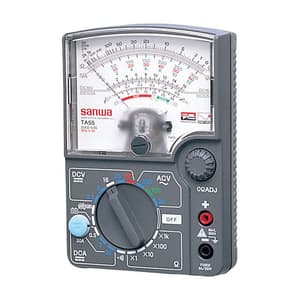 Sanwa 0.3 - 60V DC Voltage Analog Multimeter, TA55