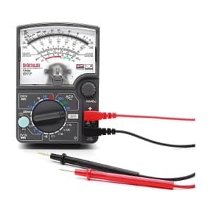 Sanwa 0.3 - 60V DC Voltage Analog Multimeter, TA55