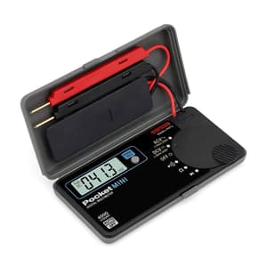 Sanwa 4000 Count Pocket Size Digital Multimeter with Built-In Case, PM7A