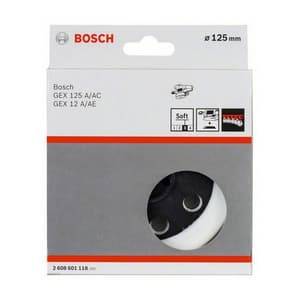 Bosch 125 mm Backing Pads For Fibre Sanding Discs, 2 608 601 118