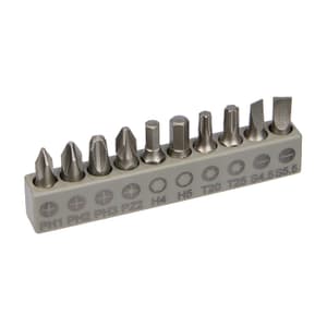 Bosch 11 Pcs Screwdriver Bit Set with Metal Flexible Extension Cord, 2 608 522 376