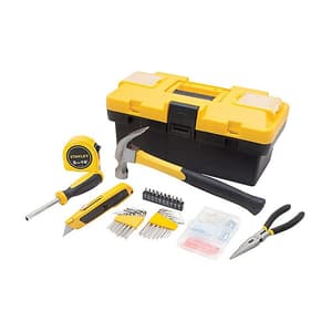 Stanley 132 Pcs Home Tool Set With Plastic Box, STHT77663