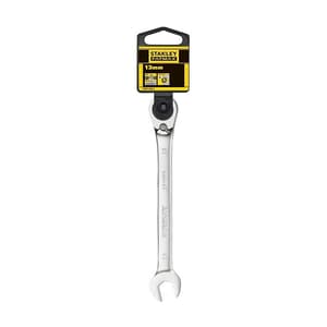 Stanley 13 mm Fatmax Anti-Slip Reversible Combination Ratchet Wrenches, FMMT13086-0