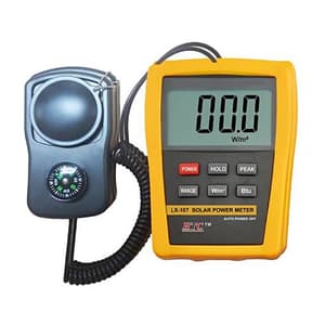 HTC 3-1/2 Digit Solar Power Meter, LX-107