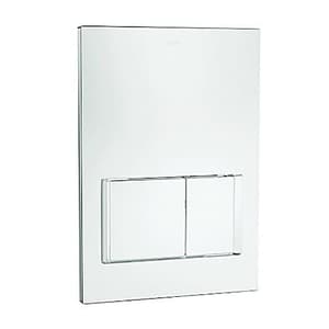 Kohler Soft Press Pneumatic Faceplates In Polished Chrome Finish, K-24555IN-P-CP