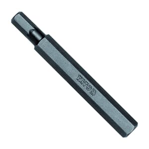 Yato 70 mm (Length) x 6 mm Impact Hex Screwdriver Bits (Pack of 20 Pcs), YT-7964