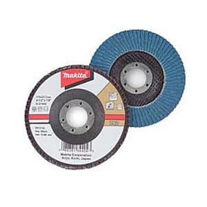 Makita 180 mm / 120 Grit Zirconia Aluminum Flap Disc (Angle Type), D-63856