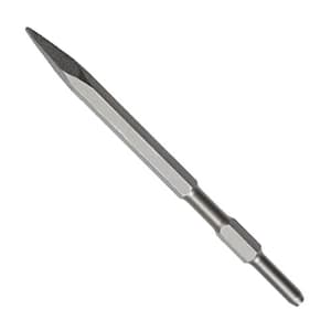 Stanley 450 mm Hex Shank Pointed Chisel, STA54496-IN
