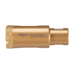 Makita 25 mm Dia x M10 mm Vacuum Brazed Diamond Core Bit, D-75150
