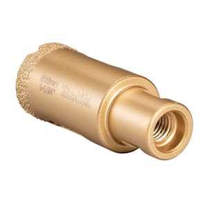 Makita 26 mm Dia x M10 mm Vacuum Brazed Diamond Core Bit, D-75166