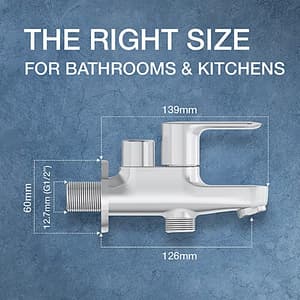 Kohler July 2-Way Bib Tap In Polished Chrome Finish, K-16094IN-4-CP