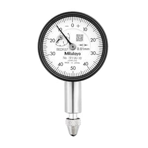 Mitutoyo 0 - 2.5 mm Compact Type Extra Small Dial Indicator with Lug Back, 1911A-10