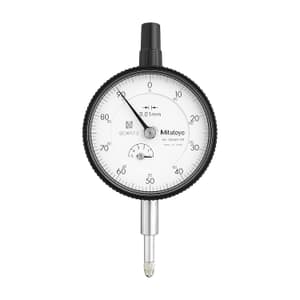 Mitutoyo 0 - 5 mm Standard Type Dial Indicator with Lug Back, 2044A-09