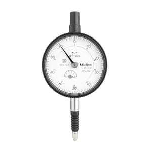 Mitutoyo 0 - 5 mm Waterproof Dial Indicator with Lug Back, 2044A-60