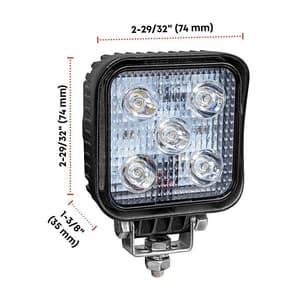 Groz 15W Compact LED Floodlight, LED/501S