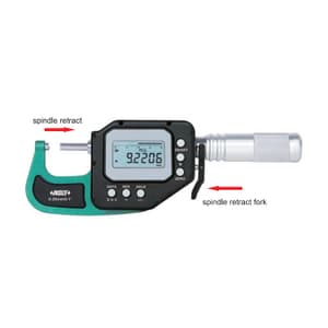 Insize 25 - 50 mm Wireless Digital Snap Gauge, 3350-50AWL