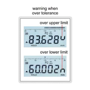 Insize 0 - 25 mm Wireless High Precision Digital Disk Snap Gauge, 3353-25AWL