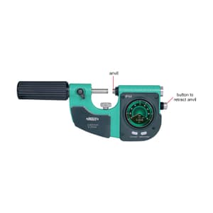 Insize 25 - 50 mm Bluetooth Digital Indicating Snap Gauge, 3509-50