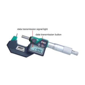 Insize 25 - 50 mm Digital Cylindrical Anvil Tube Micrometer (Type B), 3561-50BA