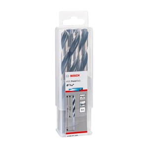 Bosch 7/16 Inch HSS Metal Drill Bits PointTeQ Range (Pack of 5 Pcs), 2 608 577 340