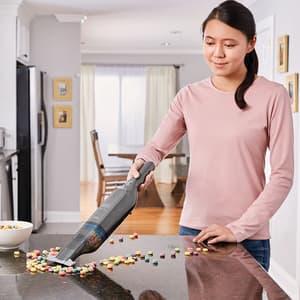 Black+Decker 12V Lithium-ion / 2.0 Ah Slim Dustbuster Cordless Handheld Vacuum Cleaner (Bagless & Wireless), HLVC320J11-QW