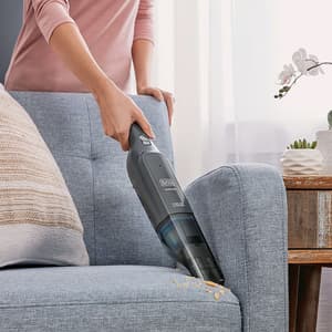 Black+Decker 12V Lithium-ion / 2.0 Ah Slim Dustbuster Cordless Handheld Vacuum Cleaner (Bagless & Wireless), HLVC320J11-QW