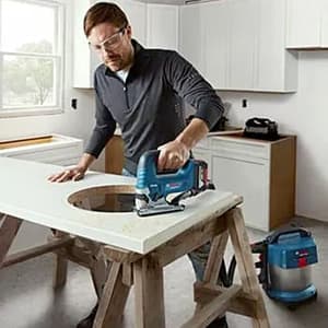 Bosch 18V / 26 mm Professional Cordless Jigsaw, GST 185-LI (Solo)