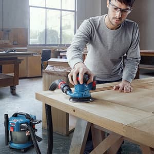 Bosch 18V / 125 mm Professional Orbital Sander, GEX 185-LI (Solo)