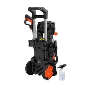 Black+Decker 2100W 165 Bar, 6.5 L/min Brushless High Pressure Washer (IPX5 Motor Protection), BEPWB2400-IN