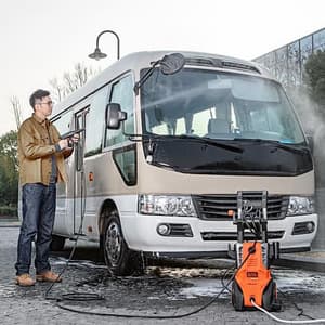 Black+Decker 2100W 165 Bar, 6.5 L/min Brushless High Pressure Washer (IPX5 Motor Protection), BEPWB2400-IN