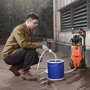 Black+Decker 2100W 165 Bar, 6.5 L/min Brushless High Pressure Washer (IPX5 Motor Protection), BEPWB2400-IN