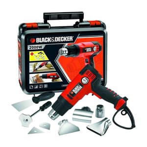 Black+Decker 2000W 2 Speed High Performance Electric Heat Gun, KX2200K-QS