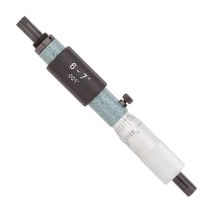 Mitutoyo 6 - 7 inch Tubular Inside Micrometer With Spindle Lock, 133-227
