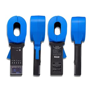 Metravi 4 Digits / 0.01Ohm - 1500Ohm Resistance Range Clamp On Ground Resistance Tester With Long Elliptical Jaw, CET-09