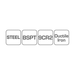 Hogert 1/4 - 5/4 inch Manual pipe threader, HT1P635